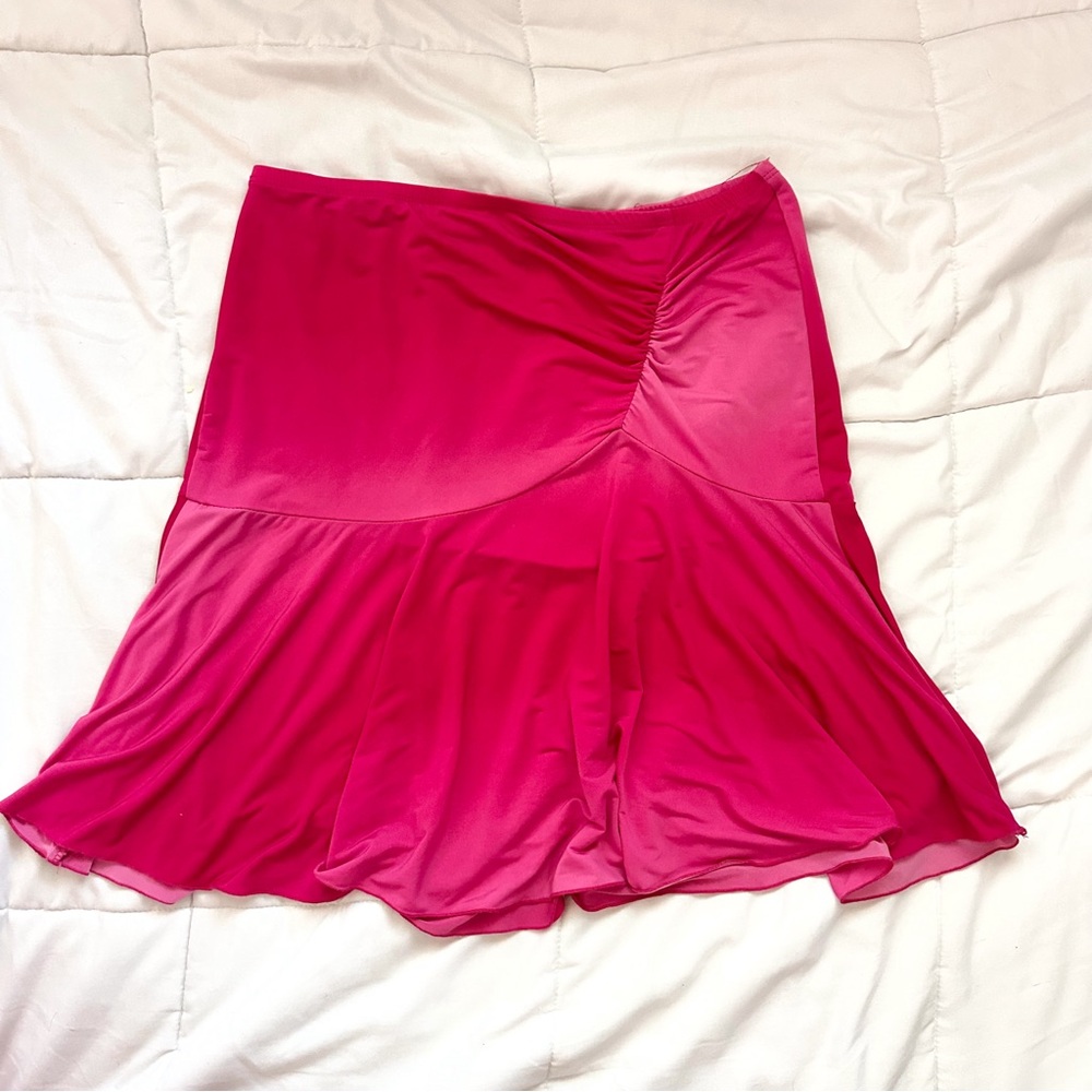 y2k pink skirt
